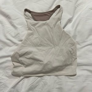 Lululemon high neck crop top
